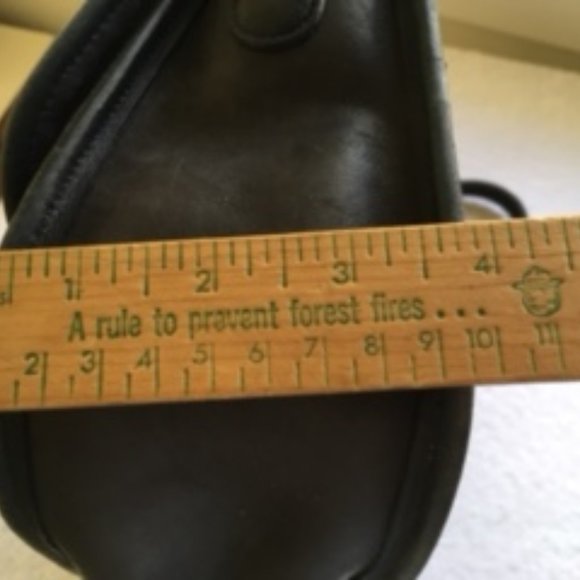 Vintage Navy Blue Coach Purse   Like New - Picture 8 of 9